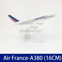 (3) 1:400 Flygplansmodeller Airbus Boeing 747 A380 Flygplansmodell Flygplansmodell Metall Aviones A Esca