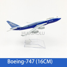 (30) 1:400 Flygplansmodeller Airbus Boeing 747 A380 Flygplansmodell Flygplansmodell Metall Aviones A Esca