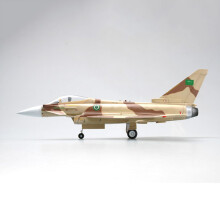 (a) Plast ABS 1:72 EF2000 Typhoon jaktplan replika modell leksaks Saudiarabiska flygvapnet statisk färdi