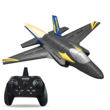 (KF605) Kf605 F35 Fjärrstyrt Flygplan 2.4ghz 4ch 6axlig Gyro Rc Epp Plan 15min Flygtid Fjärrkontroll