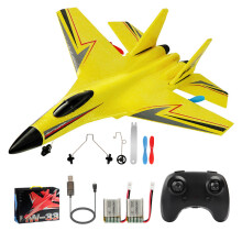 (United StatesHW33 Yellow) FREMEGO F22 RC Flygplan SU-27 Fjärrstyrt Jaktplan 2.4G RC Flygplan EPP Skum RC Flygplan Helikopter C