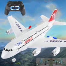(A380) Airbus A380 RC Flygplan Drönare Leksaksfjärrstyrt Flygplan 2.4G Fastvingat Flygplan Utomhus Flygplan