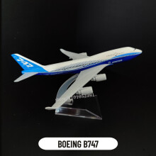 (120.BOEING B747) Skala 1:400 metallflygplansmodell, Boeing 787 prototyp replika flygplan gjuten flygminiatyr A