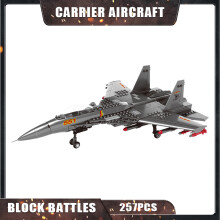 (No Box) 257 st 1/54 Flygplansmodell Plast Flanker-D Fighter Byggstenar Militärt Hantverksbaserat Stridsflygp