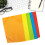 Expandable A4 File Bag Elastic Band Secured Storage-Yellow 3