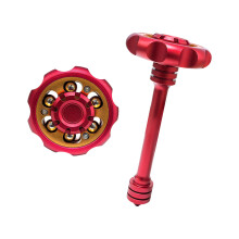 Double Purpose Conjuring Spinner Detachable Handheld-Red Gold