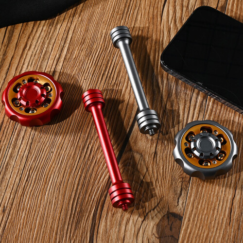 Double Purpose Conjuring Spinner Detachable Handheld-Red Gold 1