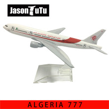 (Air Algeria B777China) JASON TUTU 16cm Air Algeria Boeing 777 Modello di aereo Modello di aereo pressofuso in metallo Scala
