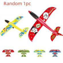 (Random 1pc) Aliante in schiuma, aeroplano da lancio a mano, leggero, inerziale, EPP, aerei a bolle, giocattoli p