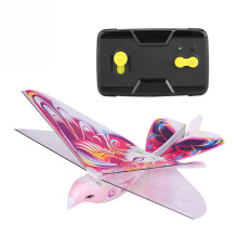 (RC 1) 2.4G Radio RC Bird Airplane Outdoor Throw Light Telecomando Volante Elettronico Mini E-Bird Drone C