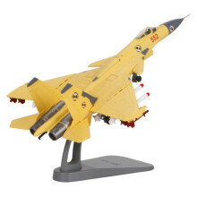 (B) Modelli di aerei in scala 1/100 Marina Esercito Cina J-15 Simili Russia Su 33 Fighting Falcon per ad