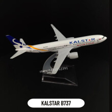 (76.KALSTAR B737) Replica in metallo dell'aviazione in scala 1:400, modello di aereo pressofuso in miniatura Pakistan