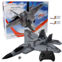 (ChinaWith retail box 2B) Nuovo aliante RC Drone F22 SU35 Aereo ad ala fissa Drone in schiuma da lancio a mano Telecomando ele