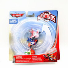 (2) Disney Planes 1:87 plastica Mini Edition Dust No. 7 General Prestige Captain Deschi Toy airplane Mod