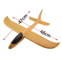 (48CM Orange) 48 cm Grande lancio a mano in schiuma Palne EPP Modello di aeroplano Aliante Modello di aereo All'ap