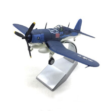 (F4U) Modello di aereo in lega pressofusa 1:72 F4U stile pirata US Navy caccia terrestre aereo militare in