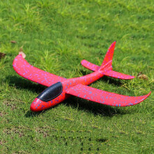 (random color) 48CM Lancio a mano in schiuma Aereo giocattolo Lancio all'aperto Aliante aereo Regalo per bambini Gi