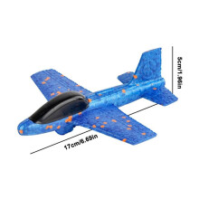 (Blue Foam AirplaneSPAIN) Modello di aeroplano in schiuma, modello di aliante, modello di aereo, giocattolo educativo fai da t