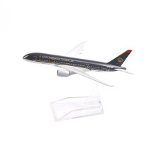 (240) JASON 16cm ROYAL JORDANIAN Boeing 787 Aereo pressofuso in metallo in scala 1/400 Modello di aeroplan