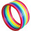 12 Pcs plastic throwing rings target throwing carnival backyard park educational practice toy(12pcs 20CM Random) 4