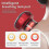 12 Gears 4 In 1 Multi-function Electric Smart Cupping Set with Red Light Therapy 2