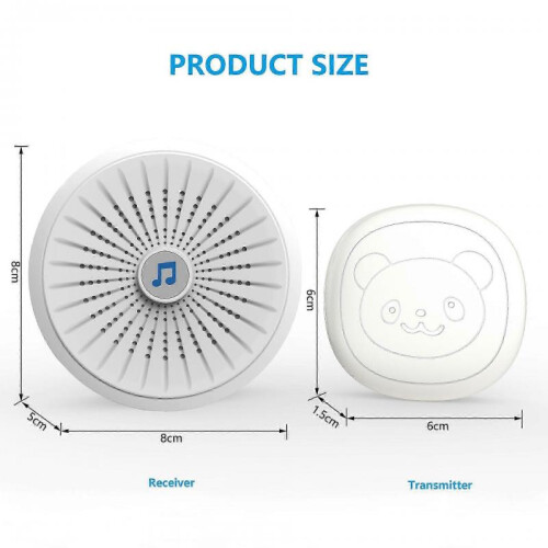 (Us Regulations) HL Wireless Waterproof Pet Training Doorbell with Touch Button for Dogs 1
