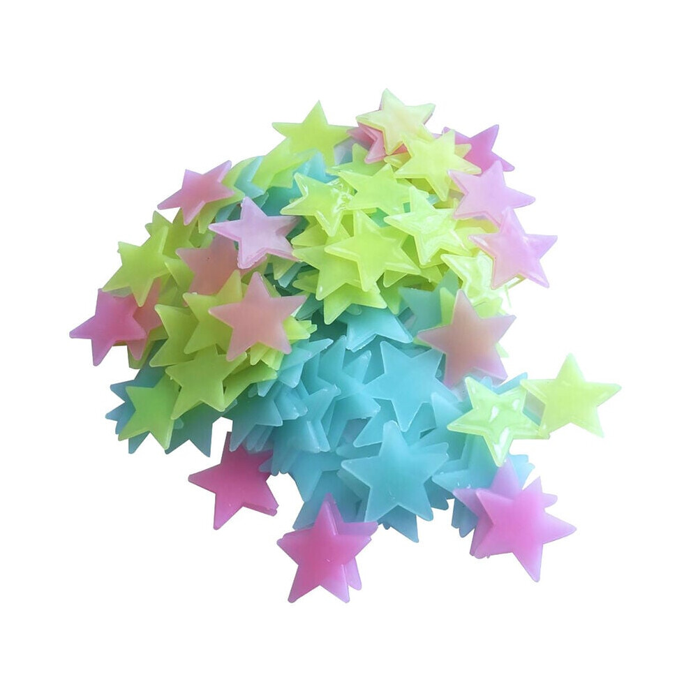Eco-Friendly Glow In The Luminous Stars, Creative Abilities Development, Absorption Charged Pvc Wall Stickers, Ideal For Kids Bedroom Dark/Light