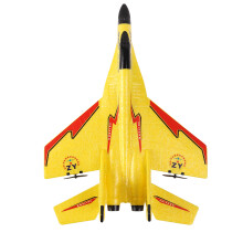 (ChinaP530 Yellow) Wltoys XK A190 P530 F-18 RC Plane F/A-18C 2 canali 2.4GHZ Radiocomandato Aereo 6 assi Drone Remot