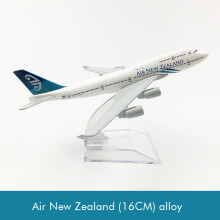 (as pictureChina) Modello di aeromobile in lega di simulazione da 16 cm, modello di aeromobile Airbus Boeing 747, mode