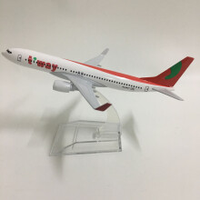 (Korea T way B737) JASON TUTU 16CM Korea JEJUAIR Boeing 737 Aereo Modello Aeroplano Modello Aeroplano Giocattolo 1:400