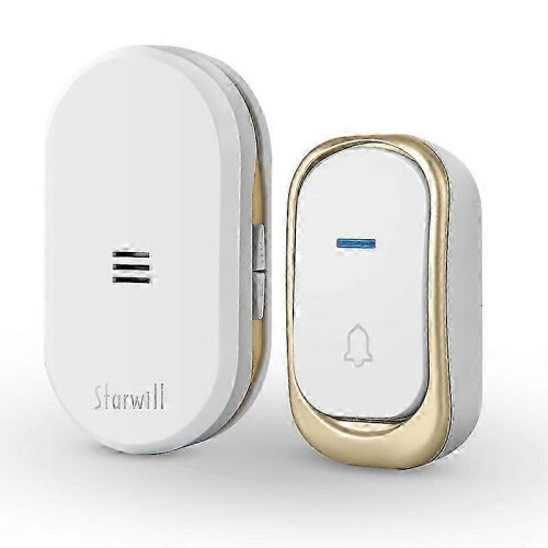 (Single Transmitter) Zogin-C21 Wireless AC Doorbell, Home Remote Control Ding Dong, Plug-In