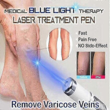 Blue Light Therapy Pen for Spider Veins Wrinkles Acne Scar Removal Handheld Skin Care Device_Lucky_B