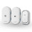 (White) Zogin-C21 Wireless AC Doorbell, Home Remote Control Ding Dong, Plug-In 5