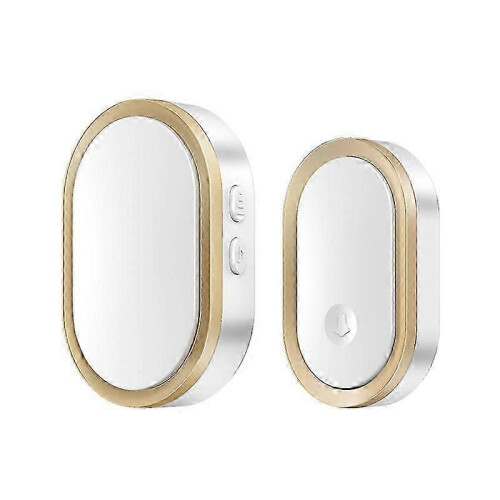 (Single Emitter Color Self-Note) Smart Wireless Doorbell for Home, Digital Remote, Elderly Pager 1