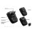 (Black) Wireless Doorbell for Home, Two-to-One, Waterproof, Smart Remote Control 3