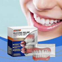 Silicone Resin Denture Setdental Beauty Sets, Enhance Smile Beauty, Comfortable Material Dentures_Lucky_B