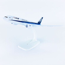 (A) Modello di aereo in lega pressofusa da 18 cm, scala 1:400, modello ANA Airways B787-8, collezione di
