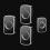 (Silver) Wireless Doorbell for Home, DC Battery, One-to-Three, Elderly Pager 5