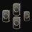 (Silver) Wireless Doorbell for Home, DC Battery, One-to-Three, Elderly Pager 4