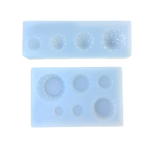 2 Pieces Professional Silicone Ice Cream Molds For Creative-A