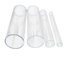 Clear Acrylic Tube 80mm OD X 70mm ID 250mm Length PMMA Transparent Round Pipe 1pc