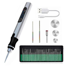 Electric Mini Engraving Pen Engraving Pen Engraver Set for Wood Metal Glass FP_Lucky_B