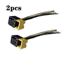 2pieces 7pin Connector with wires for Benz truck MP4 Benz truck MP5 tail lights rear lights_Lucky_B
