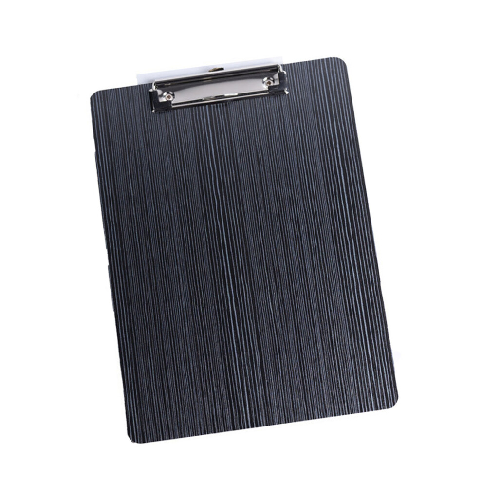 A4 Document Clipboard Wooden Clipboards Sketch Board-Black 7696001219553