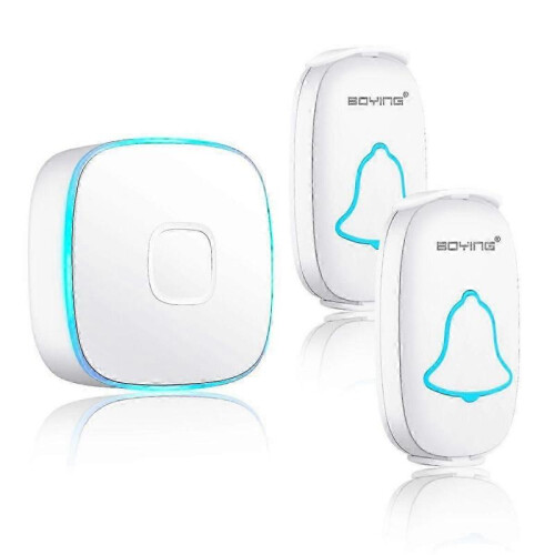 A808 2-to-1 Wireless Doorbell for Home, Digital, Multi-Button, Custom Ringtones