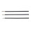 3Pcs Traditional Calligraphy Brush for Beginner Wood Handle 1