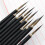 3Pcs Traditional Calligraphy Brush for Beginner Wood Handle 7