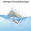 Clear Card Badge Holders Waterproof Card Holder Vertical Name-1 5