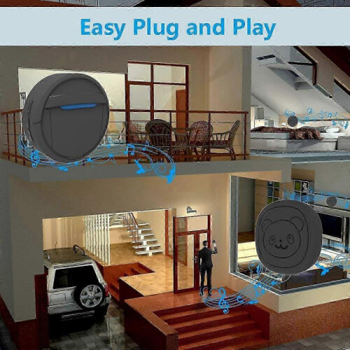 (Medium Standard) Wireless Pet Doorbell for Home, Touch Button, Training Pager, Waterproof, for Dog 1