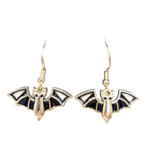 Eye Catching 3D Bat Shape Ear Jewelry Detailed Painting And-bat